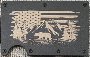 Bear Mountain Flag Wallet