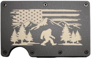 Bigfoot American Flag